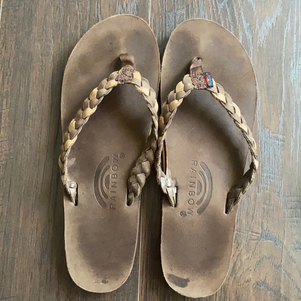 Rainbow Twisted Sister Sandals